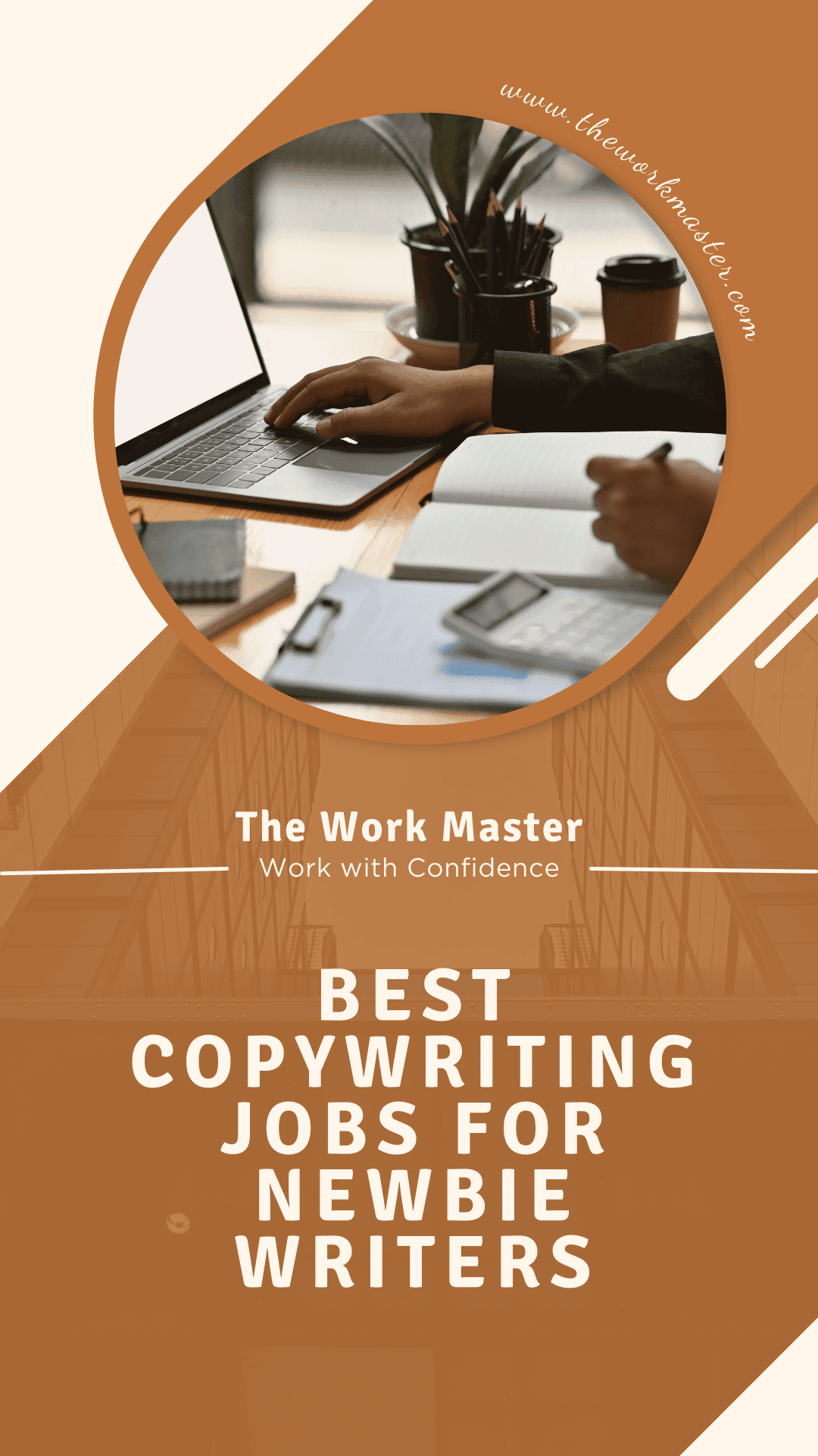 a pin about starting a copywriting career