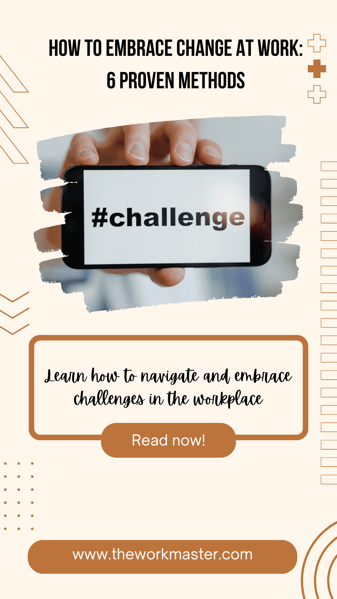 find out how to embrace change and challenges in the workplace by theworkmaster.com
