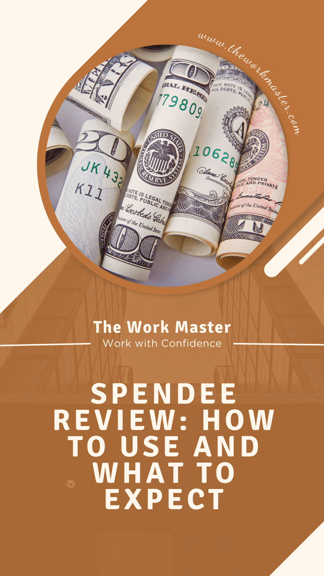 pin about how to use Spendee and finance management for freelancers